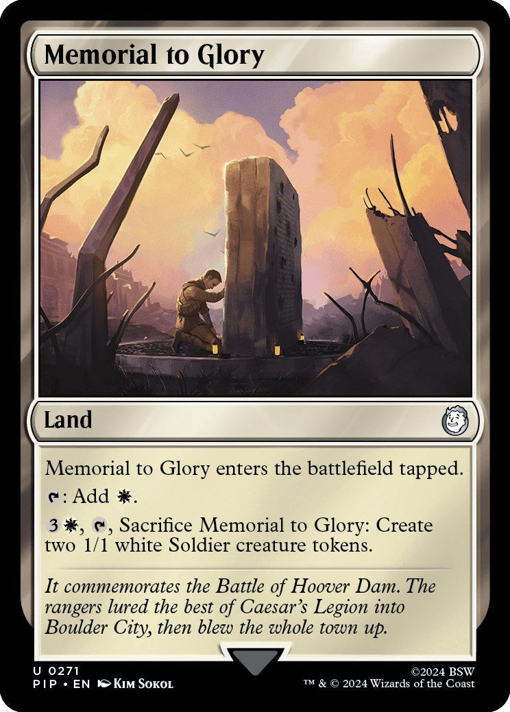 Memorial to Glory (PIP-271) - Fallout [Uncommon]