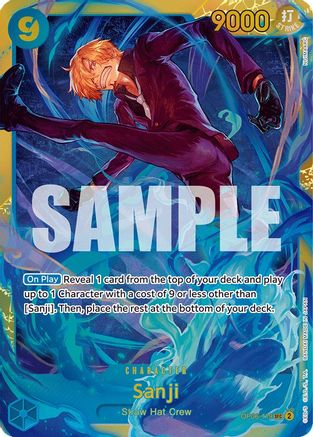 Sanji (OP06-119) - Wings of the Captain Foil [Secret Rare]