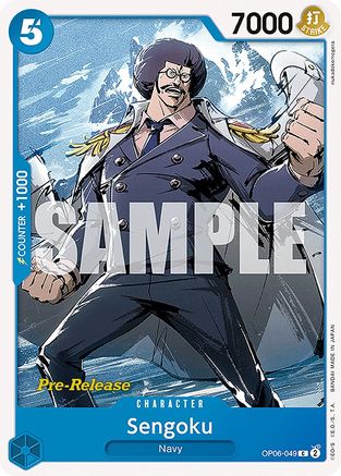Sengoku (OP06-049) - Wings of the Captain Pre-Release Cards  [Common]