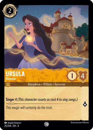 Ursula - Vanessa (25/204) - Ursulas Return  [Common]