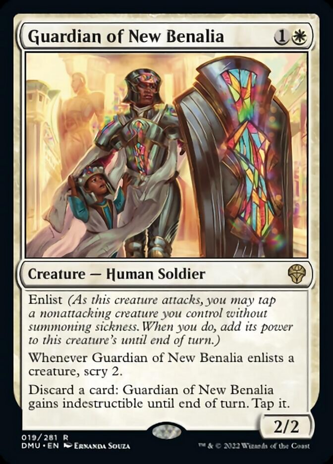 Guardian of New Benalia (DMU-019) - Dominaria United [Rare]