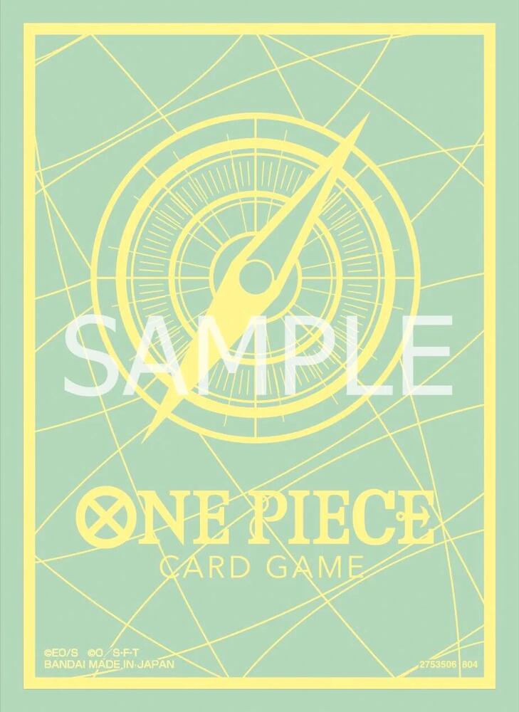One Piece Card Game - Official Sleeves Set 9: Standard Mint&Lemon