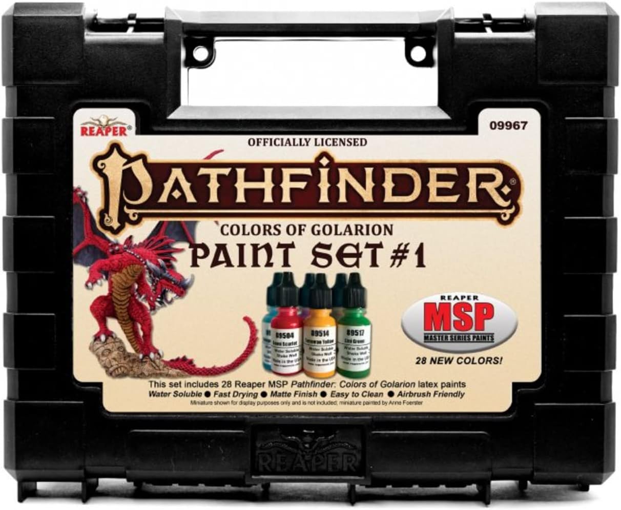Master Series Paints: Pathfinder Colors of Golarion — Paint Set #1