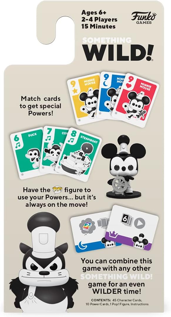 Something Wild Card Game: Mickey Mouse: Steamboat Willie