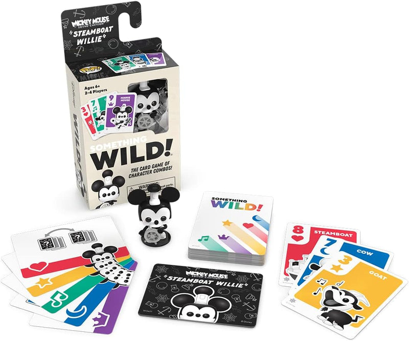 Something Wild Card Game: Mickey Mouse: Steamboat Willie
