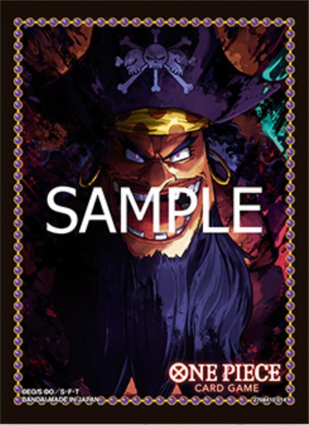 One Piece Card Game - Official Card Sleeves: Vol. 3 - Blackbeard (70ct)