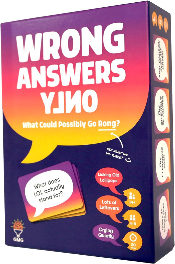 Wrong Answers Only *PRE-ORDER*