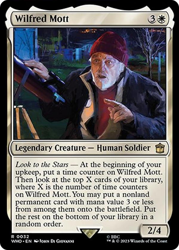 Wilfred Mott (WHO-032) - Doctor Who [Rare]