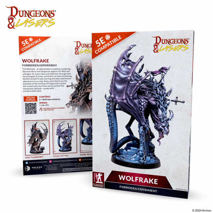 Dungeons & Lasers - Wolfrake (Forbidden Experiment)