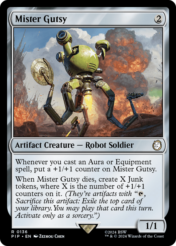 Mister Gutsy (PIP-136) - Fallout [Rare]