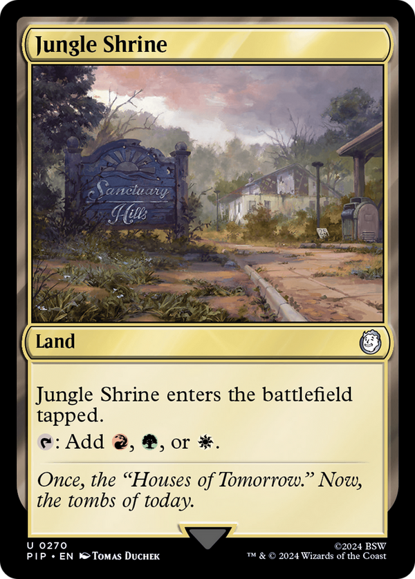Jungle Shrine (PIP-270) - Fallout [Uncommon]