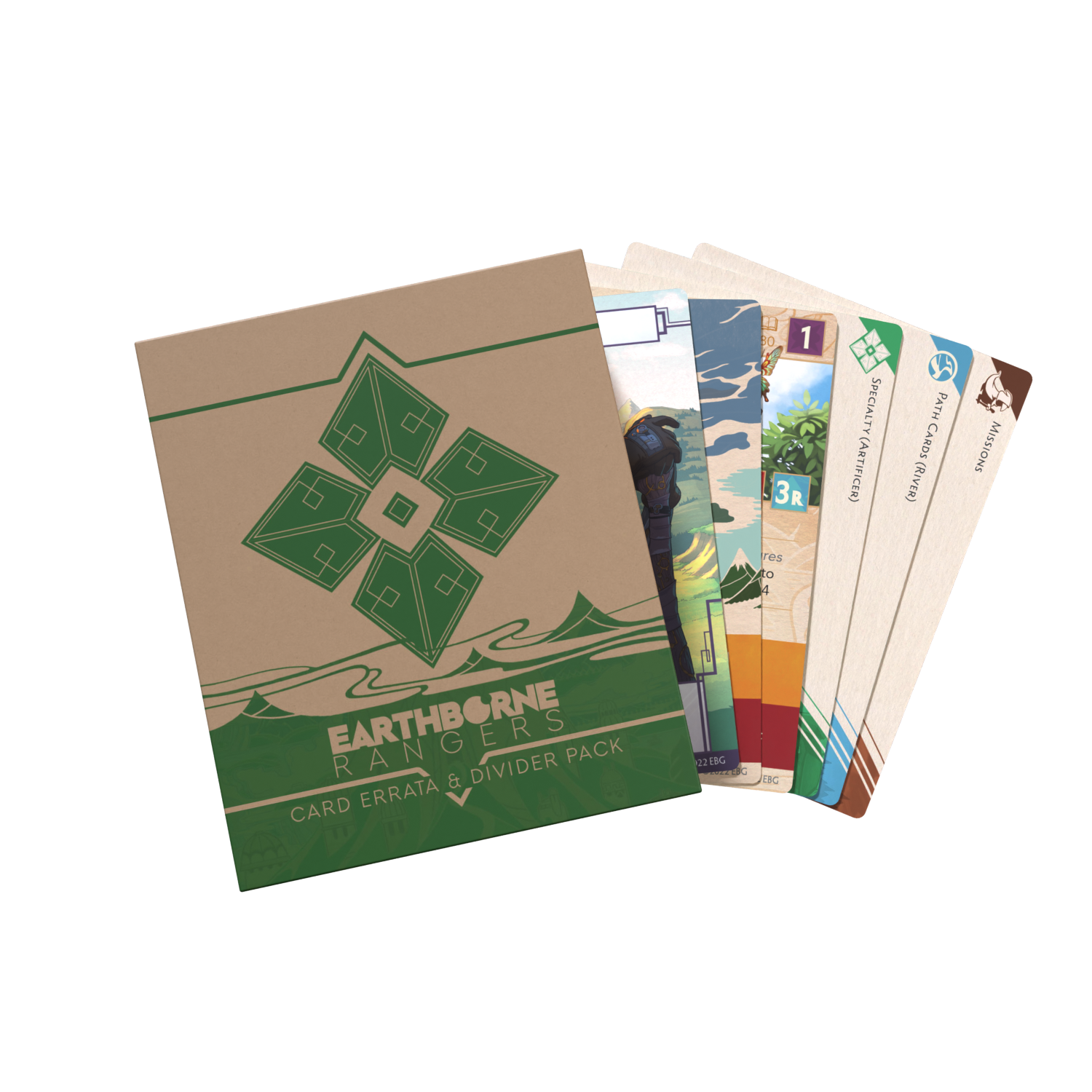 Earthborne Rangers: Card Errata and Divider Pack