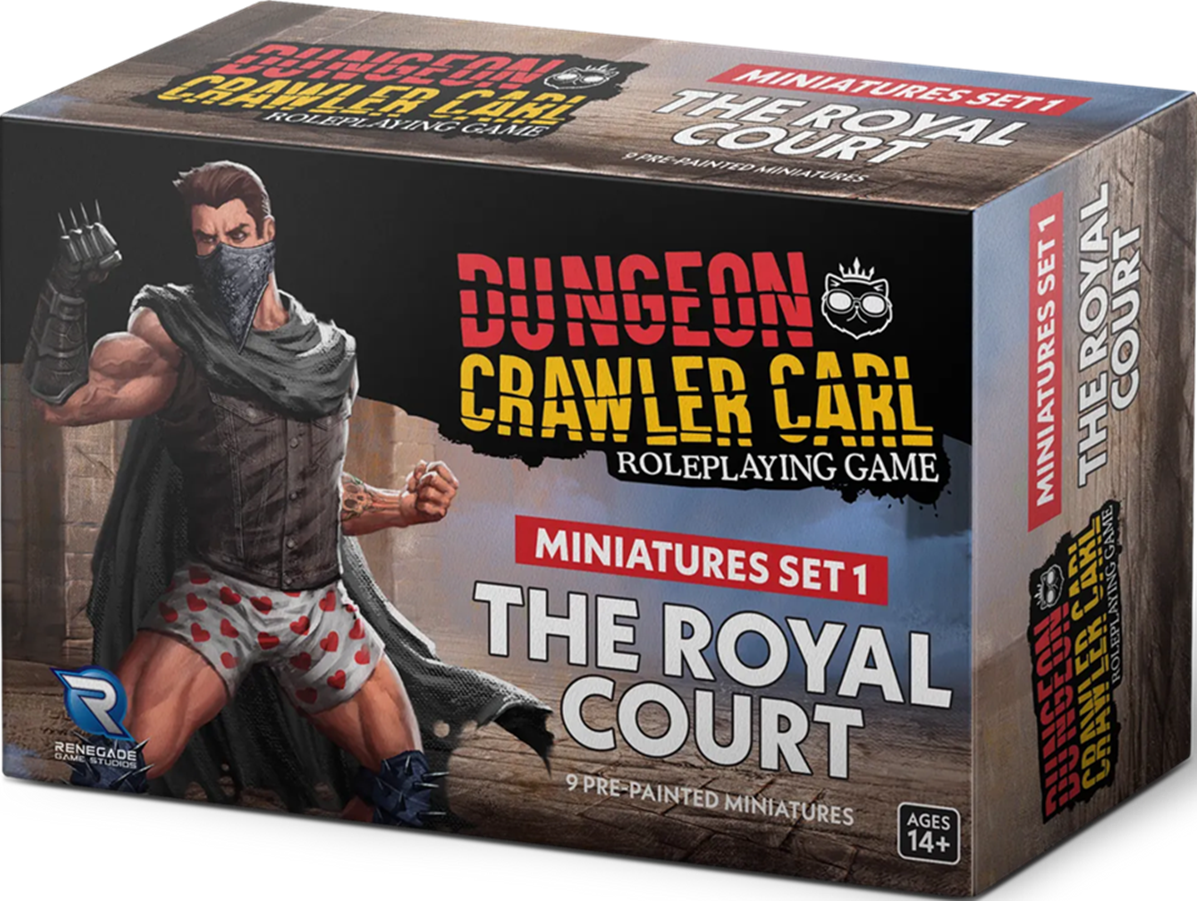 Dungeon Crawler Carl RPG: Miniatures Set 1: The Royal Court *PRE-ORDER*