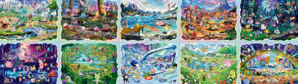 Puzzle - Ravensburger - Pokémon Celebration Journey (40,320 Pieces)