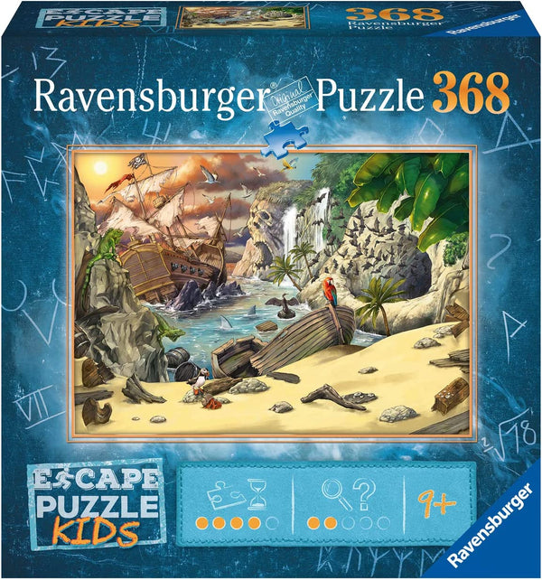 Puzzle - Ravensburger - Escape Kids: Pirate’s Peril (368 Pieces)