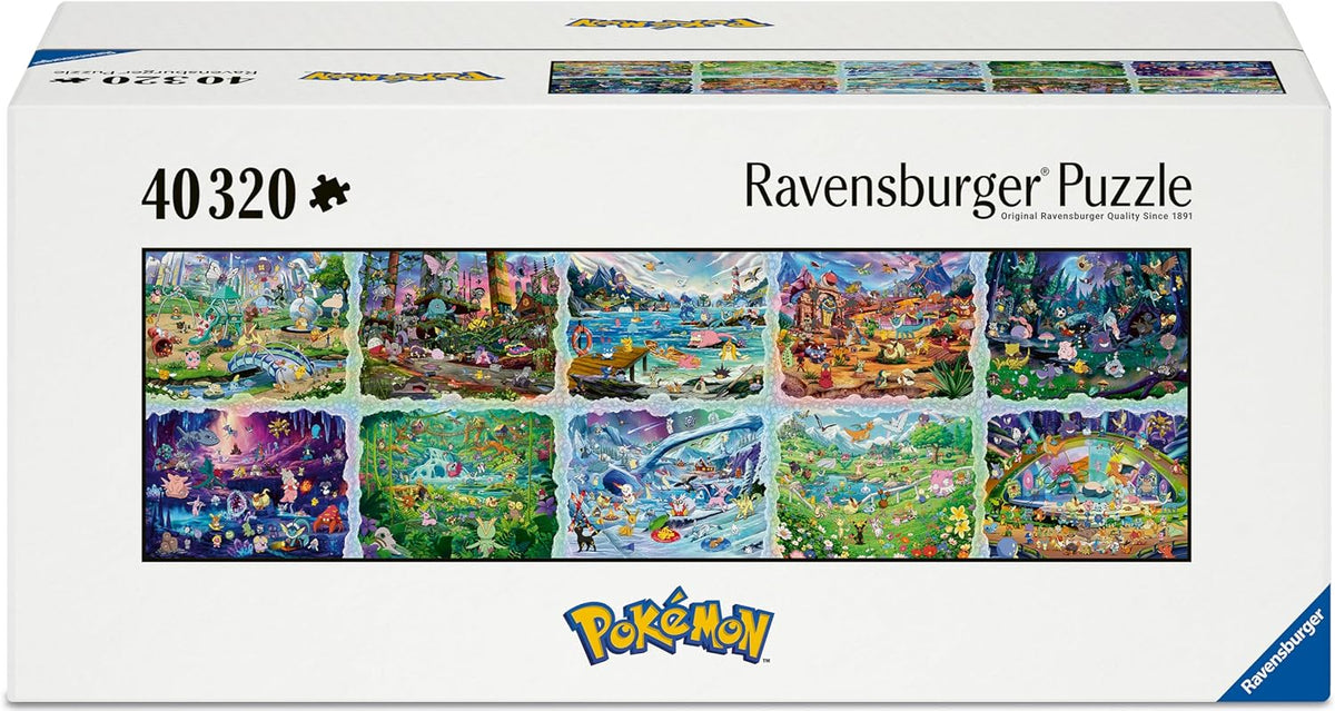 Puzzle - Ravensburger - Pokémon Celebration Journey (40,320 Pieces)