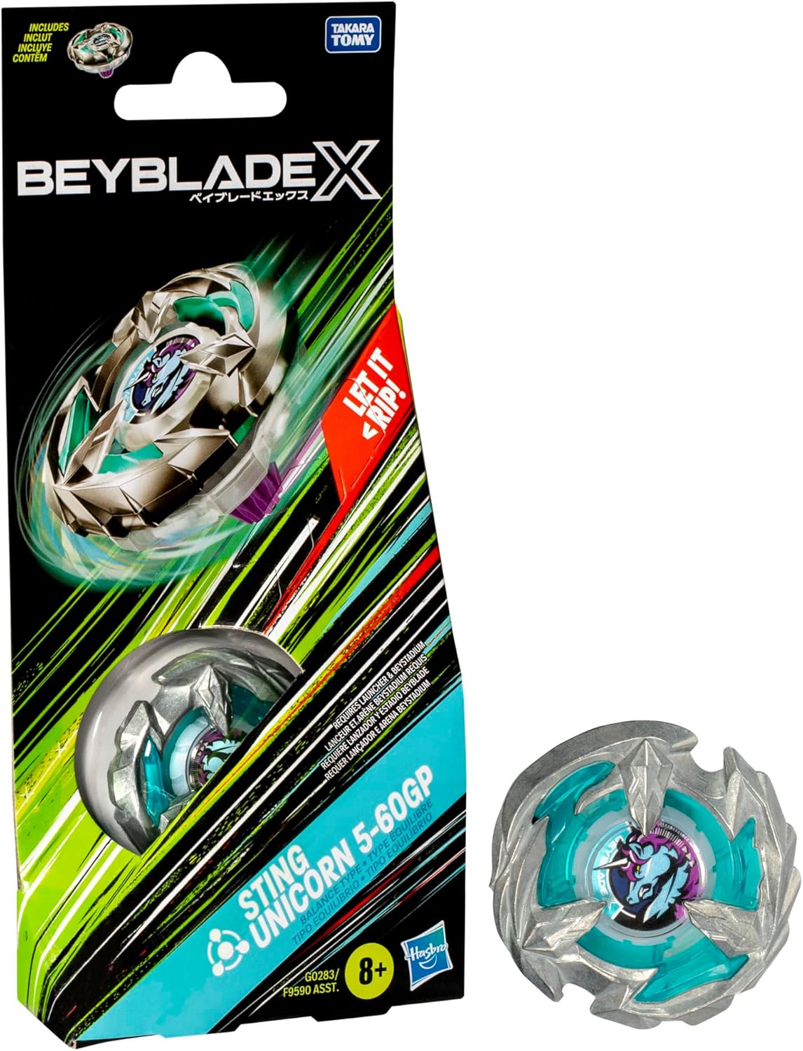 Beyblade BBX Gen 4 Booster Single - Sting Unicorn 5-60 GP