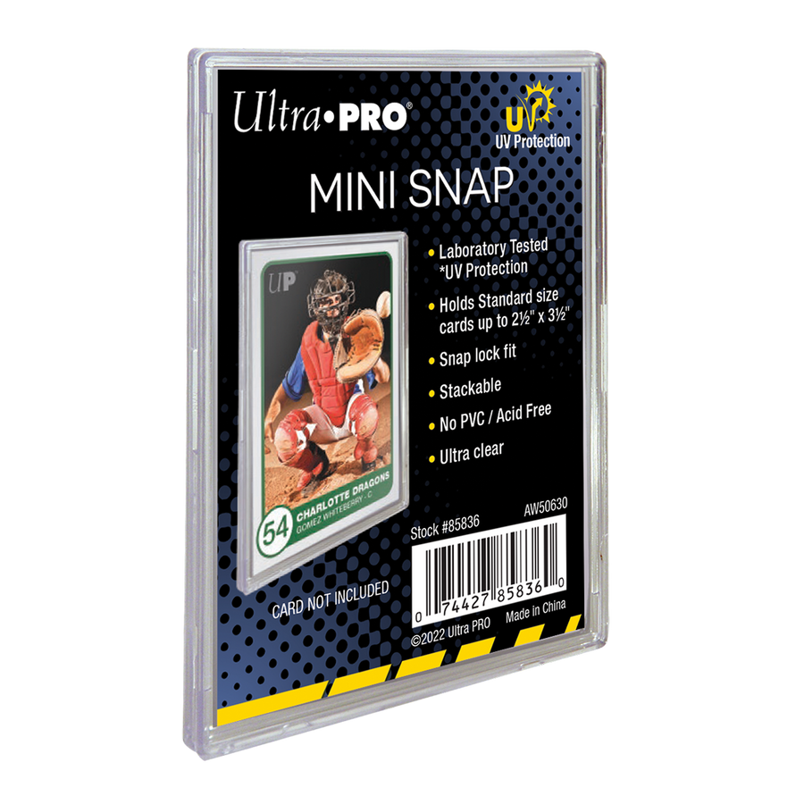 Ultra Pro - UV Mini Snap Card Holder