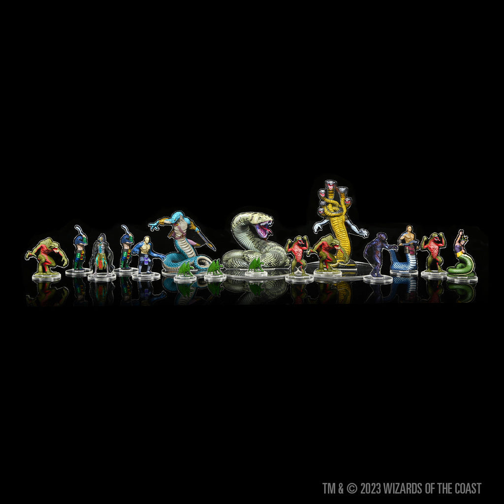 Dungeons and Dragons - Idols of the Realms: Scales and Tails Snake Den (2D Set)