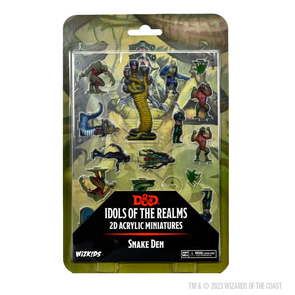 Dungeons and Dragons - Idols of the Realms: Scales and Tails Snake Den (2D Set)