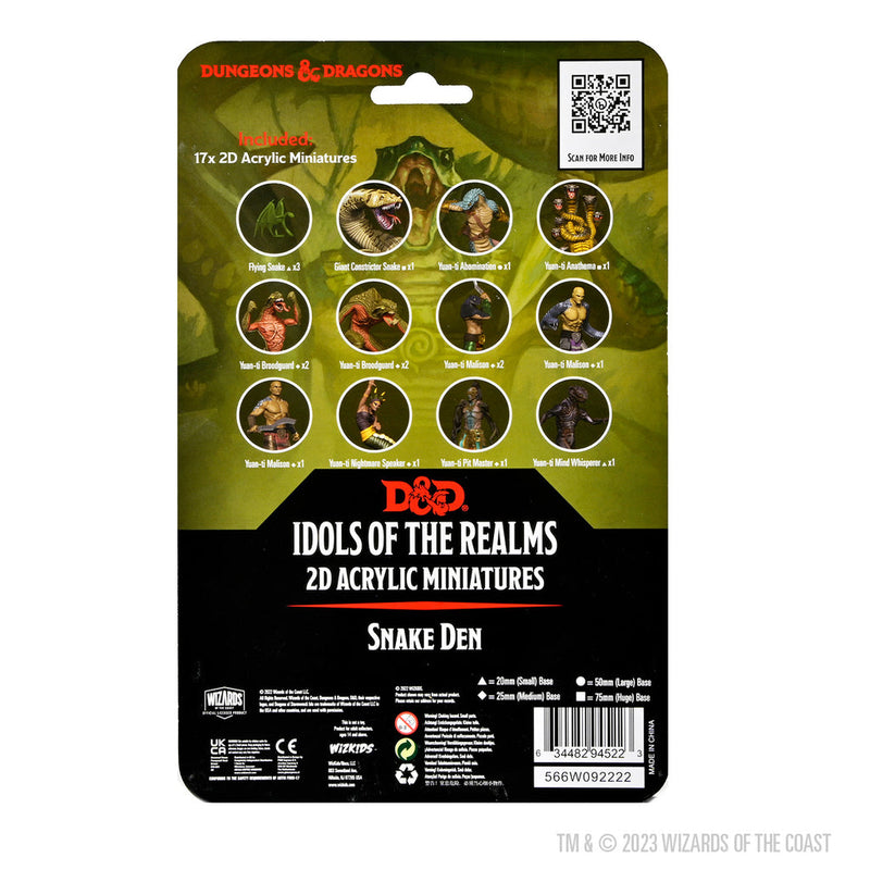 Dungeons and Dragons - Idols of the Realms: Scales and Tails Snake Den (2D Set)