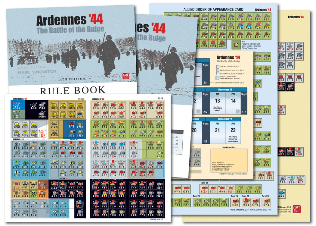 Ardennes '44 (4th Edition) Update Kit *PRE-ORDER*