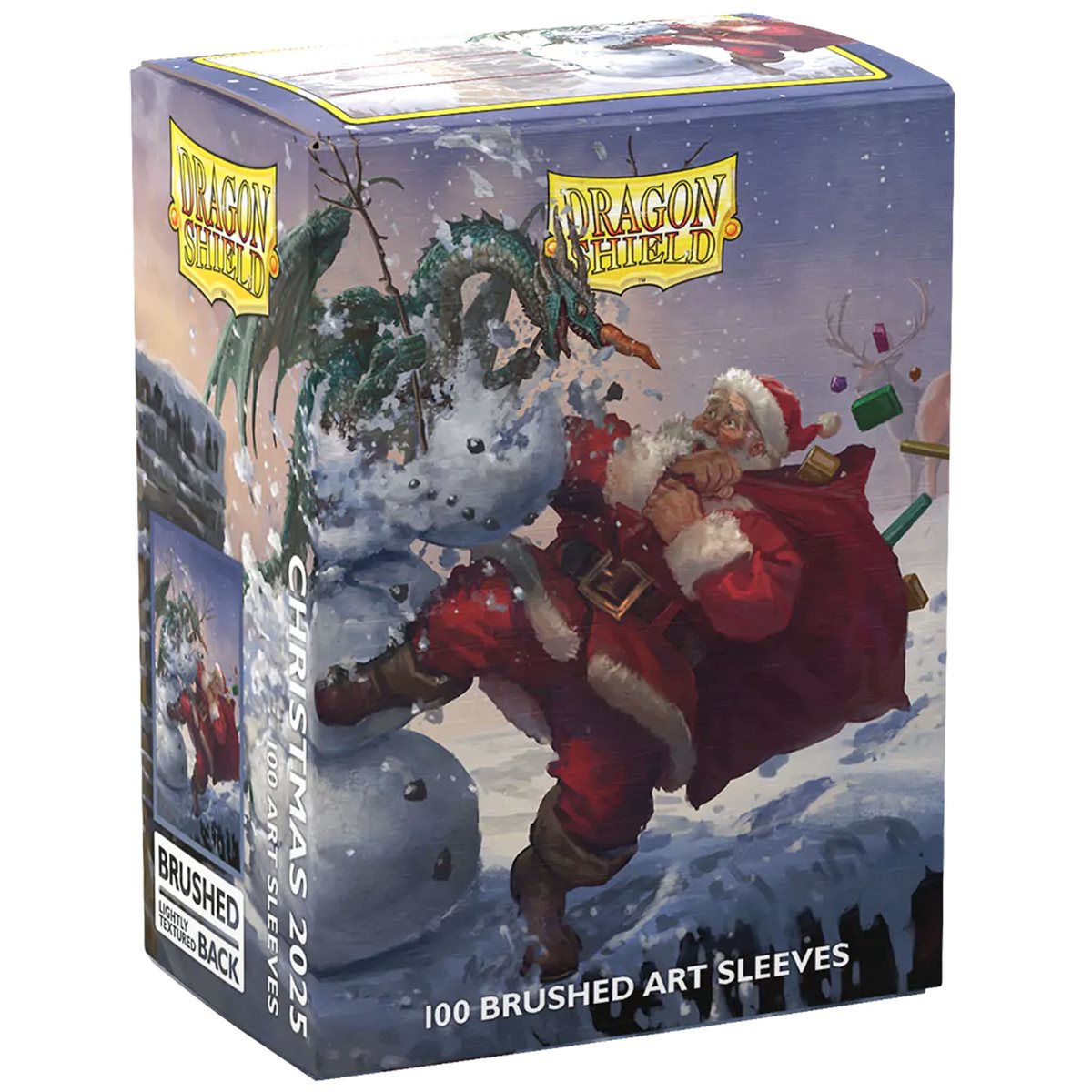 Dragon Shield - Limited Edition Brushed Art Sleeves: Christmas 2025 (100ct)