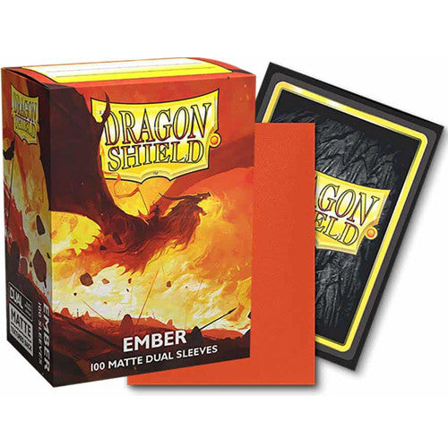 Dragon Shield - Matte Dual Sleeves: Ember (100ct)