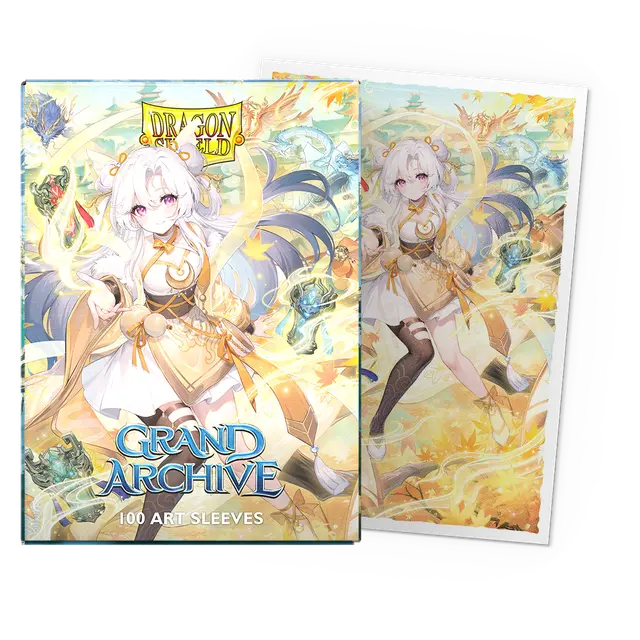 Dragon Shield - Limited Edition Matte Art Sleeves: Grand Archive: Guo Jia, Heaven's Favoured (100ct)
