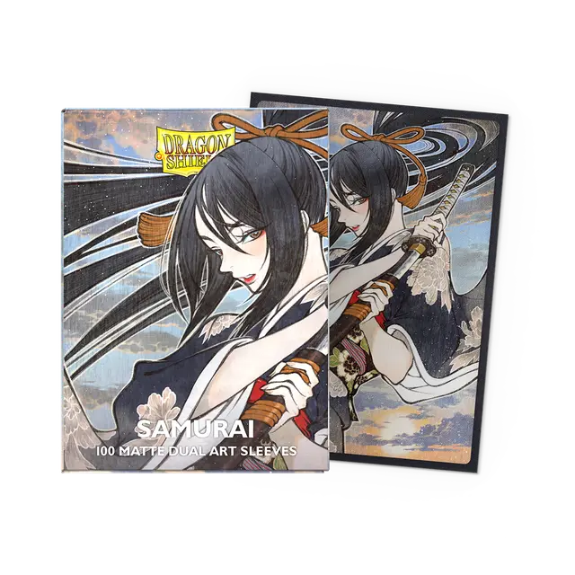 Dragon Shield - Limited Edition Matte Dual Art Sleeves: Samurai (100ct)