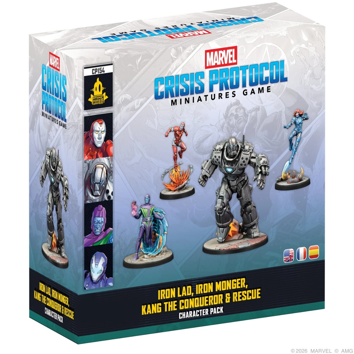 Marvel: Crisis Protocol: Iron Lad, Iron Monger & Kang the Conqueror