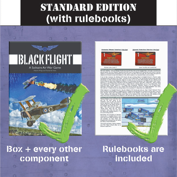 Black Flight (Standard Edition) (Rulebook & Historical Notes Included)