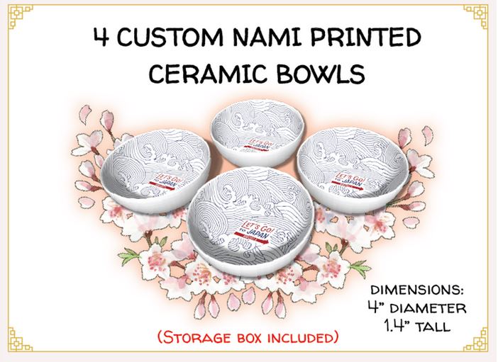 Let's Go! To Japan: Ceramic Bowls