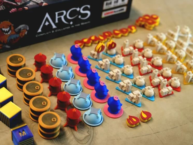 BGisGood - ARCS - Base Game Token Upgrades - All Set