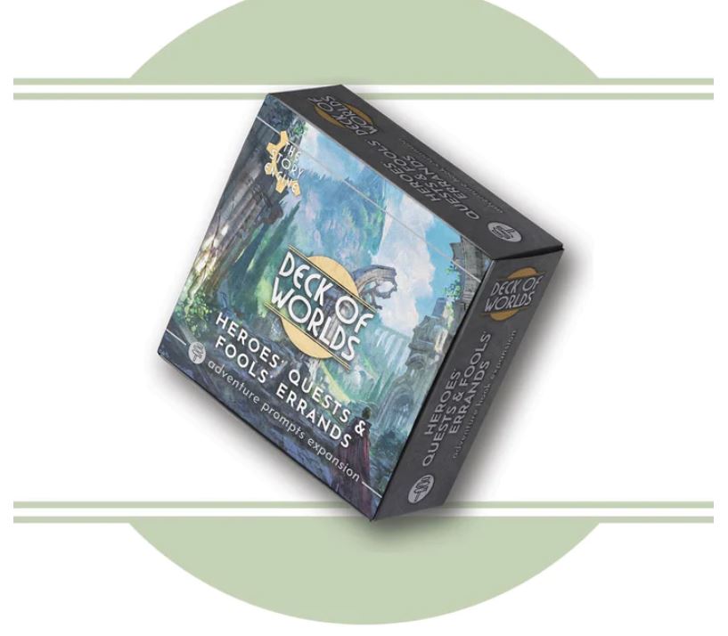 Deck of Worlds - Adventure Prompts Worldbuilding Expansion