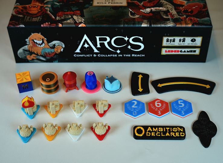 BGisGood - ARCS - Base Game Token Upgrades - All Set