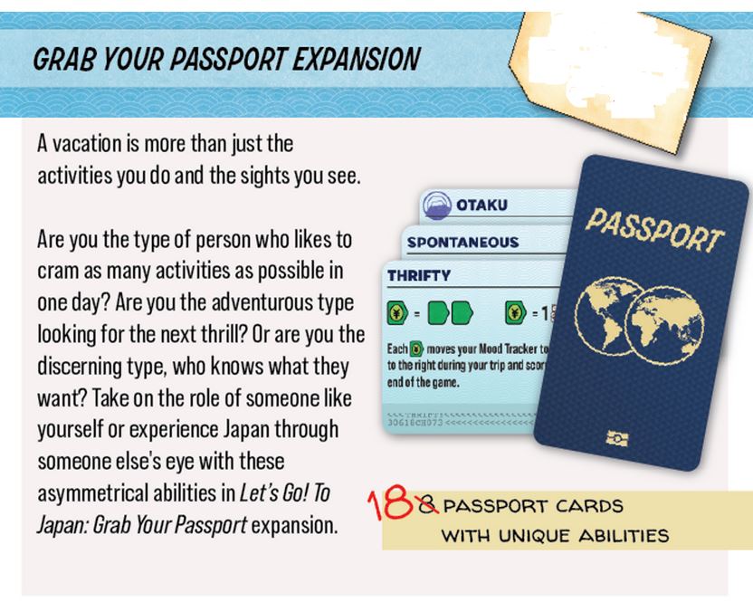Let's Go! To Japan: Passport Microexpansion