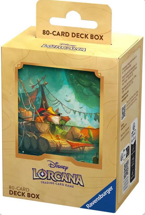 Disney Lorcana - Into the Inklands - Deck Box - Robin Hood (80ct)