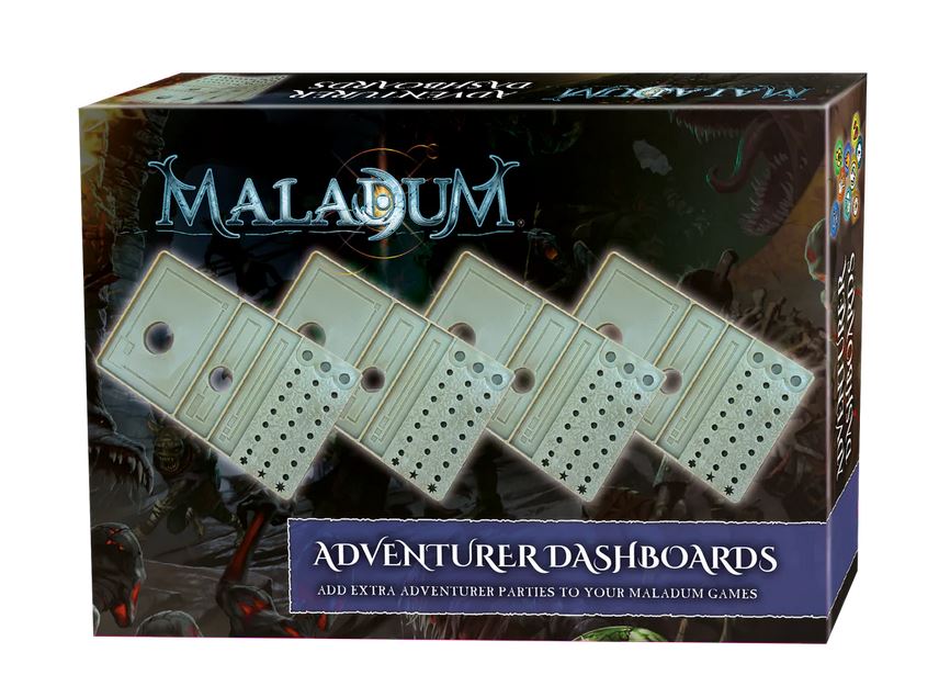 Maladum: Adventurer Dashboards