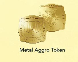 Cyber Pet Quest - Metallic Aggro Token