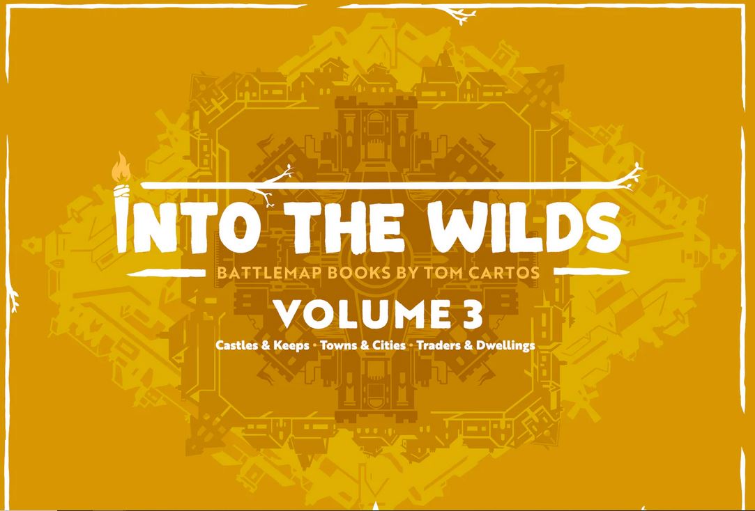 Into the Wilds Battlemap Books - Volume 3