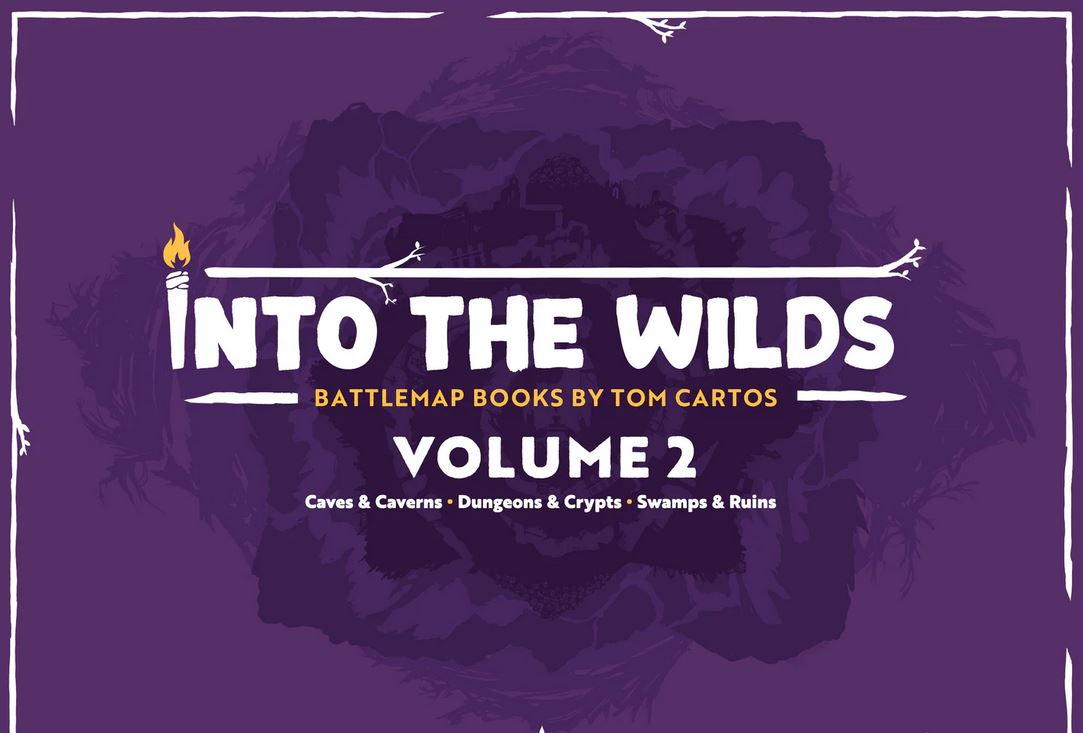 Into the Wilds Battlemap Books - Volume 2