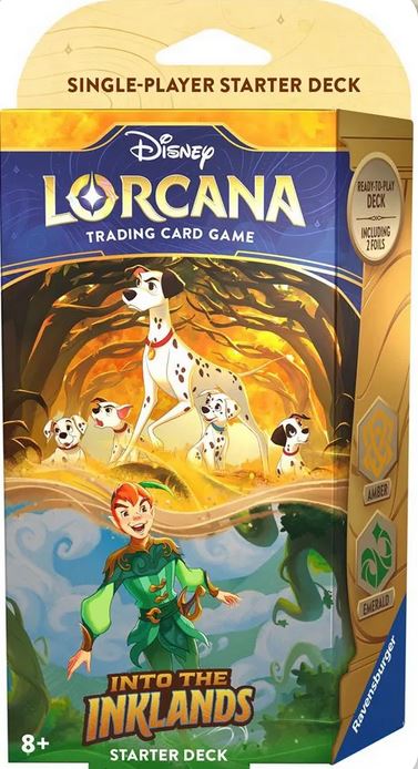 Disney Lorcana - Into the Inklands - Starter Deck (Amber/Emerald)