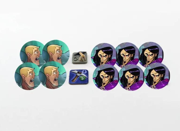 Top Shelf Gamer - Clank! Legacy 2 Market Items Token (set of 26) Spoiler Free