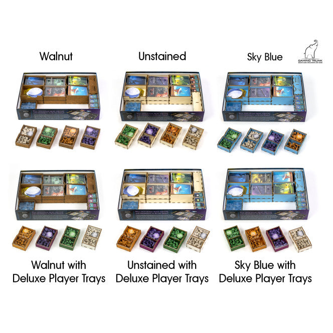 Gaming Trunk - Seti Organizer for SETI (Walnut Deluxe)