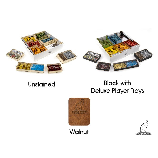 Gaming Trunk - Wall Organizer | 2 Box Storage Solution for The Great Wall (Natural)