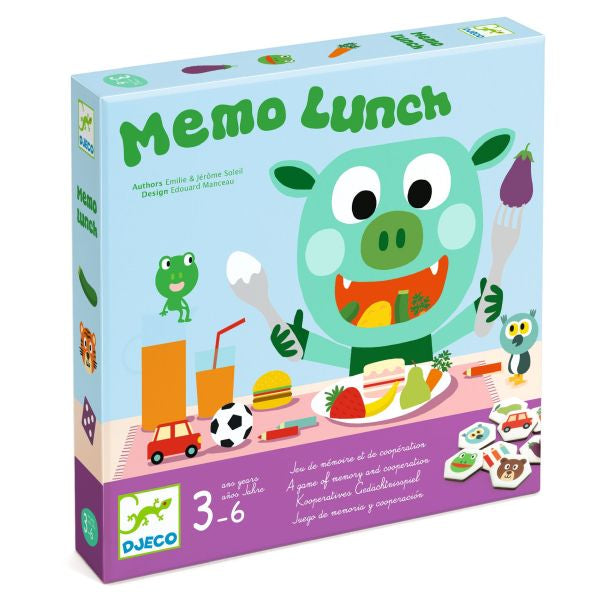 Memo Lunch Board Game Bliss