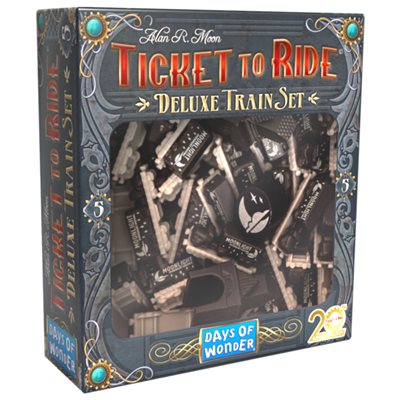 Ticket to Ride: 20th Anniversary Edition Deluxe Train Sets (The Flatcar with Semi-Trailer Truck)