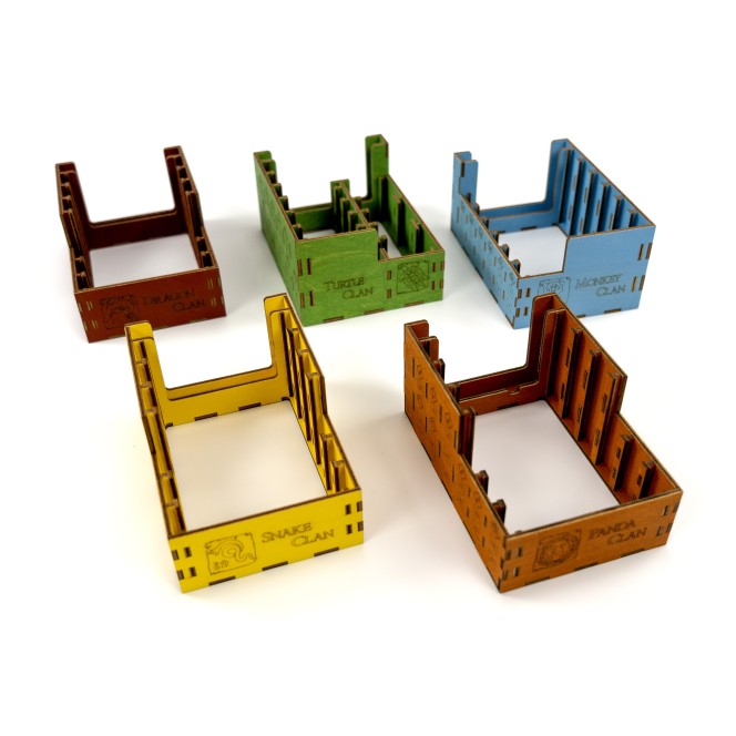 Gaming Trunk - Wall Organizer | 2 Box Storage Solution for The Great Wall (Natural)