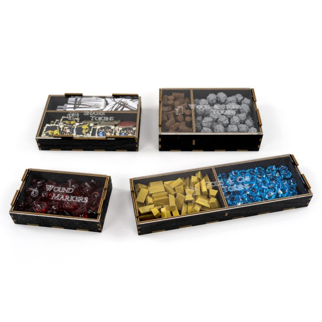 Gaming Trunk - Wall Organizer | 2 Box Storage Solution for The Great Wall (Natural)